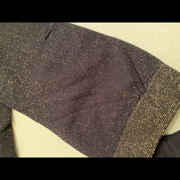 Spanx Arm Tights Layering Piece Gold Shimmer M - Picture 6 of 7